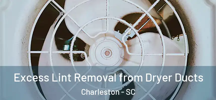 Excess Lint Removal from Dryer Ducts Charleston - SC